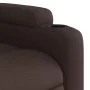 Sillón reclinable elevable tela marrón oscuro de , Sillones - Ref: Foro24-3204487, Precio: 316,89 €, Descuento: %