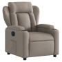 Sillón reclinable eléctrico tela gris taupé de , Sillones - Ref: Foro24-3204466, Precio: 289,98 €, Descuento: %