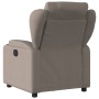 Sillón reclinable eléctrico tela gris taupé de , Sillones - Ref: Foro24-3204466, Precio: 289,98 €, Descuento: %