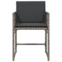 Sillones de jardín con cojines 4 uds ratán sintético gris de , Sillas de jardín - Ref: Foro24-365019, Precio: 159,73 €, Descu...