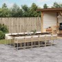 Set comedor de jardín con cojines 13 pzas ratán sintético beige de , Conjuntos de jardín - Ref: Foro24-3211486, Precio: 789,1...