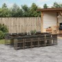 Set comedor de jardín con cojines 13 pzas ratán sintético gris de , Conjuntos de jardín - Ref: Foro24-3211664, Precio: 832,65...