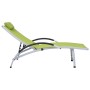 Tumbona de aluminio textilene verde de vidaXL, Tumbonas - Ref: Foro24-310504, Precio: 184,17 €, Descuento: %