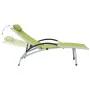 Tumbona de aluminio textilene verde von vidaXL, Liegen - Ref: Foro24-310504, Preis: 181,00 €, Rabatt: %