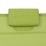 Tumbona de aluminio textilene verde de vidaXL, Tumbonas - Ref: Foro24-310504, Precio: 184,17 €, Descuento: %