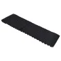 Cojín para tumbona piel de ante negro de vidaXL, Cojines para sillas y sofás - Ref: Foro24-310499, Precio: 60,50 €, Descuento: %