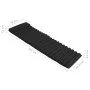 Cojín para tumbona piel de ante negro de vidaXL, Cojines para sillas y sofás - Ref: Foro24-310499, Precio: 60,50 €, Descuento: %
