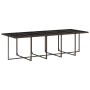 Set comedor de jardín 11 pzas y cojines ratán sintético marrón de , Conjuntos de jardín - Ref: Foro24-3211473, Precio: 679,10...