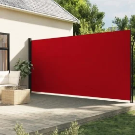 Retractable red side awning 220x300 cm by , Umbrellas - Ref: Foro24-4004372, Price: 104,67 €, Discount: %