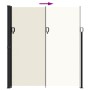 Toldo lateral retráctil crema 220x300 cm de , Sombrillas - Ref: Foro24-4004370, Precio: 124,23 €, Descuento: %