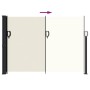Toldo lateral retráctil crema 140x500 cm de , Sombrillas - Ref: Foro24-4004415, Precio: 85,00 €, Descuento: %