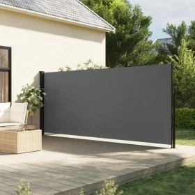 Toldo lateral retráctil gris antracita 160x500 cm de , Sombrillas - Ref: Foro24-4004443, Precio: 93,67 €, Descuento: %