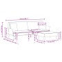 Sofá cama 2 plazas con almohadas taburete terciopelo gris claro de , Sofás - Ref: Foro24-3216215, Precio: 344,33 €, Descuento: %