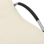 Tumbona de textilene crema y gris de vidaXL, Tumbonas - Ref: Foro24-310514, Precio: 77,97 €, Descuento: %