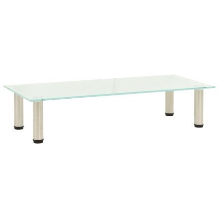 Mueble para TV de vidrio templado esmerilado 80x35x17 cm en Muebles TV | Comprar online en Foru.es