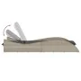 Sun lounger with light gray synthetic rattan cushion 60x205x73 cm by , Loungers - Ref: Foro24-368283, Price: 166,31 €, Discou...