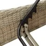 Sun lounger with light gray synthetic rattan cushion 60x205x73 cm by , Loungers - Ref: Foro24-368283, Price: 166,31 €, Discou...