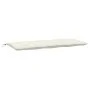 Cojín para banco de jardín tela crema melange 120x50x7 cm de , Cojines para sillas y sofás - Ref: Foro24-4002544, Precio: 28,...