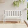 Cojín para banco de jardín tela crema melange 120x50x7 cm de , Cojines para sillas y sofás - Ref: Foro24-4002544, Precio: 28,...