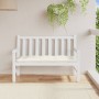 Cojín para banco de jardín tela crema melange 120x50x7 cm de , Cojines para sillas y sofás - Ref: Foro24-4002544, Precio: 28,...