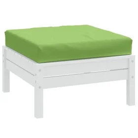Cojín para sofá de palets tela verde melange 60x60x10 cm de , Cojines para sillas y sofás - Ref: Foro24-4002668, Precio: 27,8...