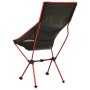 Silla de camping plegable PVC y aluminio negro de vidaXL, Mobiliario de camping - Ref: Foro24-310542, Precio: 59,23 €, Descue...