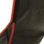 Silla de camping plegable PVC y aluminio negro de vidaXL, Mobiliario de camping - Ref: Foro24-310542, Precio: 59,23 €, Descue...