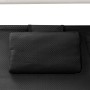 Tumbona doble con toldo textilene negra de vidaXL, Tumbonas - Ref: Foro24-310543, Precio: 232,83 €, Descuento: %