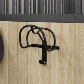 Soporte de bridas de pared de hierro negro de , Accesorios para riendas de caballos - Ref: Foro24-172451, Precio: 21,45 €, De...