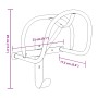 Soporte de bridas de pared de hierro negro de , Accesorios para riendas de caballos - Ref: Foro24-172451, Precio: 19,94 €, De...