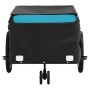 Remolque para bicicleta hierro negro y azul 45 kg de , Remolques para bicicletas - Ref: Foro24-94107, Precio: 98,75 €, Descue...