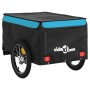 Remolque para bicicleta hierro negro y azul 45 kg de , Remolques para bicicletas - Ref: Foro24-94107, Precio: 98,75 €, Descue...