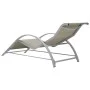 Tumbonas con mesita 2 unidades aluminio color crema de vidaXL, Tumbonas - Ref: Foro24-310536, Precio: 214,58 €, Descuento: %