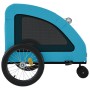 Remolque de bicicleta mascotas hierro tela Oxford azul de , Cochecitos para mascotas - Ref: Foro24-93988, Precio: 123,30 €, D...