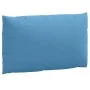 Cojines para sofá de palets 3 uds tela azul melange de , Cojines para sillas y sofás - Ref: Foro24-4002656, Precio: 37,98 €, ...