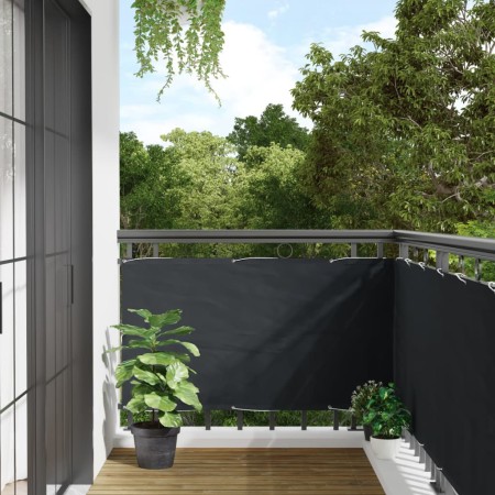 Pantalla de privacidad de jardín PVC gris antracita 500x75 cm de , Paneles de vallas - Ref: Foro24-4005374, Precio: 15,81 €, ...