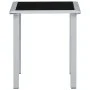 Tumbonas con mesita 2 unidades aluminio color crema de vidaXL, Tumbonas - Ref: Foro24-310536, Precio: 214,58 €, Descuento: %