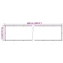 Pantalla de privacidad de jardín PVC gris 600x75 cm de , Paneles de vallas - Ref: Foro24-4005383, Precio: 22,89 €, Descuento: %