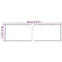 Anthracite grey PVC garden privacy screen 700x90 cm by , fence panels - Ref: Foro24-4005432, Price: 34,99 €, Discount: %