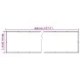 Cream PVC garden privacy screen 400x90 cm by , fence panels - Ref: Foro24-4005445, Price: 18,48 €, Discount: %