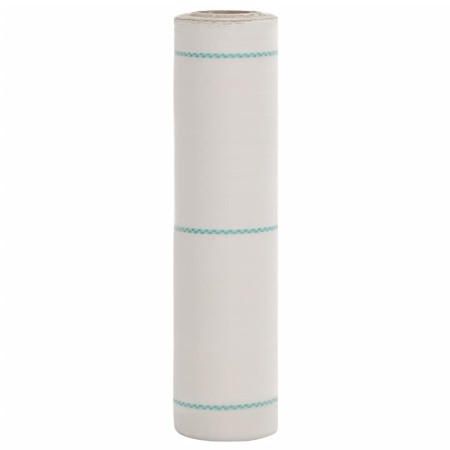 Membrana de malezas PP blanca 0,5x25 m de , Mallas antihierbas - Ref: Foro24-4005900, Precio: 16,37 €, Descuento: %