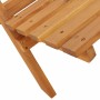 Sillas de jardín 2 uds madera maciza acacia polipropileno beige de , Sillas de jardín - Ref: Foro24-367689, Precio: 128,27 €,...