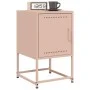 Mesitas de noche 2 unidades acero rosa 36x39x60,5 cm de , Mesitas de noche - Ref: Foro24-846449, Precio: 69,25 €, Descuento: %