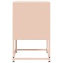 Mesitas de noche 2 unidades acero rosa 36x39x60,5 cm de , Mesitas de noche - Ref: Foro24-846449, Precio: 69,90 €, Descuento: %