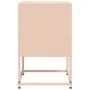 Mesitas de noche 2 unidades acero rosa 36x39x60,5 cm de , Mesitas de noche - Ref: Foro24-846449, Precio: 69,25 €, Descuento: %