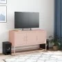 Mueble para TV de acero rosa 100,5x39x60,5 cm de , Muebles TV - Ref: Foro24-846477, Precio: 113,49 €, Descuento: %