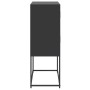 Aparador de acero negro 68,5x38,5x107 cm de , Aparadores - Ref: Foro24-846482, Precio: 92,38 €, Descuento: %