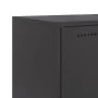 Aparador de acero negro 68,5x38,5x107 cm de , Aparadores - Ref: Foro24-846482, Precio: 91,36 €, Descuento: %