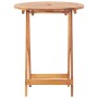 Juego de bistro de 3 piezas ratán PE y madera maciza beige de , Conjuntos de jardín - Ref: Foro24-3281792, Precio: 177,58 €, ...