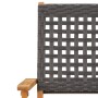 Juego de bistro de 3 piezas ratán PE y madera maciza negro de , Conjuntos de jardín - Ref: Foro24-3281790, Precio: 174,35 €, ...